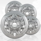 17" Chrome Wheel Skins (Set of 4) for 2015-2017 Chevy Tahoe - Style B