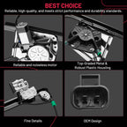 Front Right Power Window Regulator w/ Motor for Pontiac Aztek, Buick Rendezvous (2001–2005)
