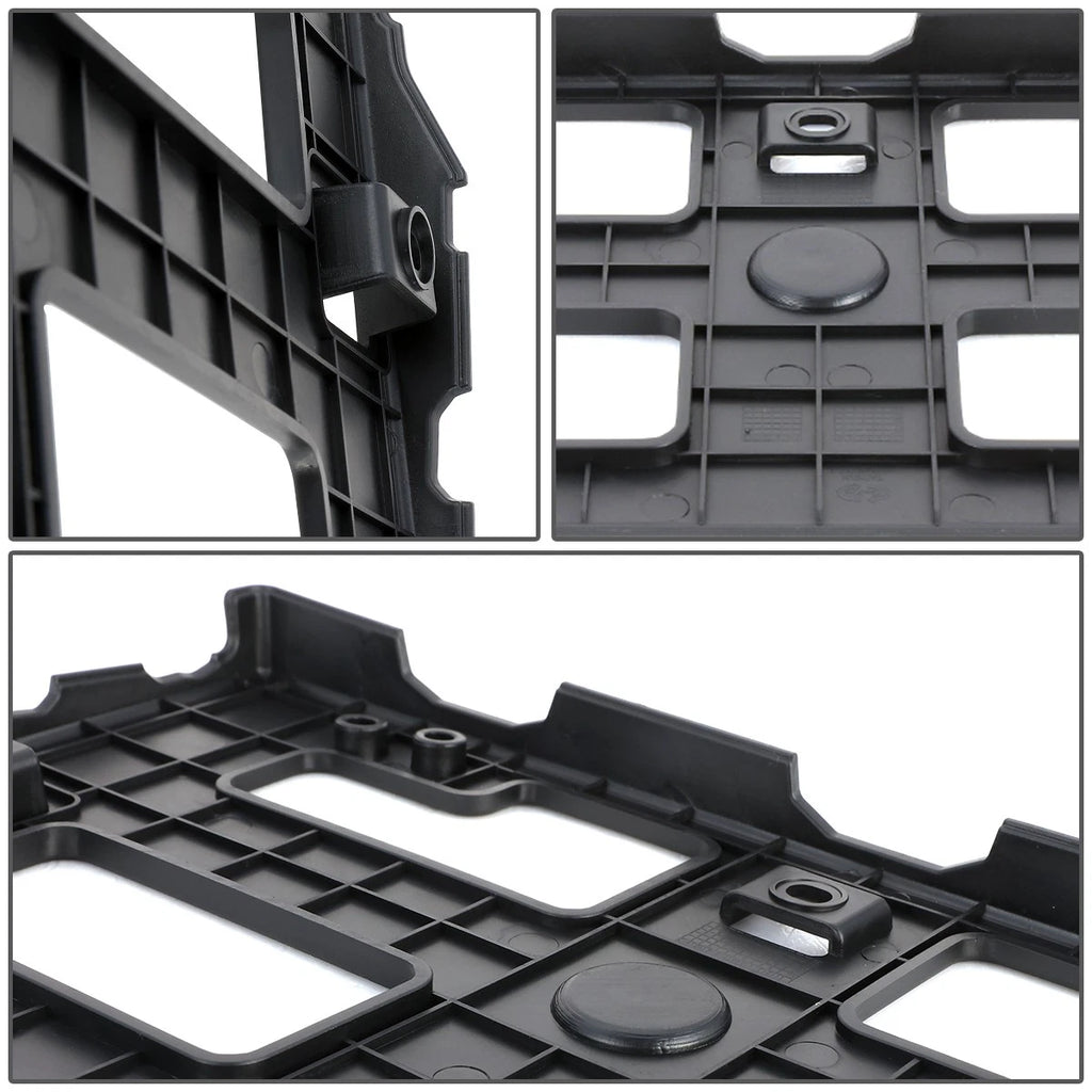 Front Bumper License Plate Mounting Bracket for Hyundai Kona (2018–2021)