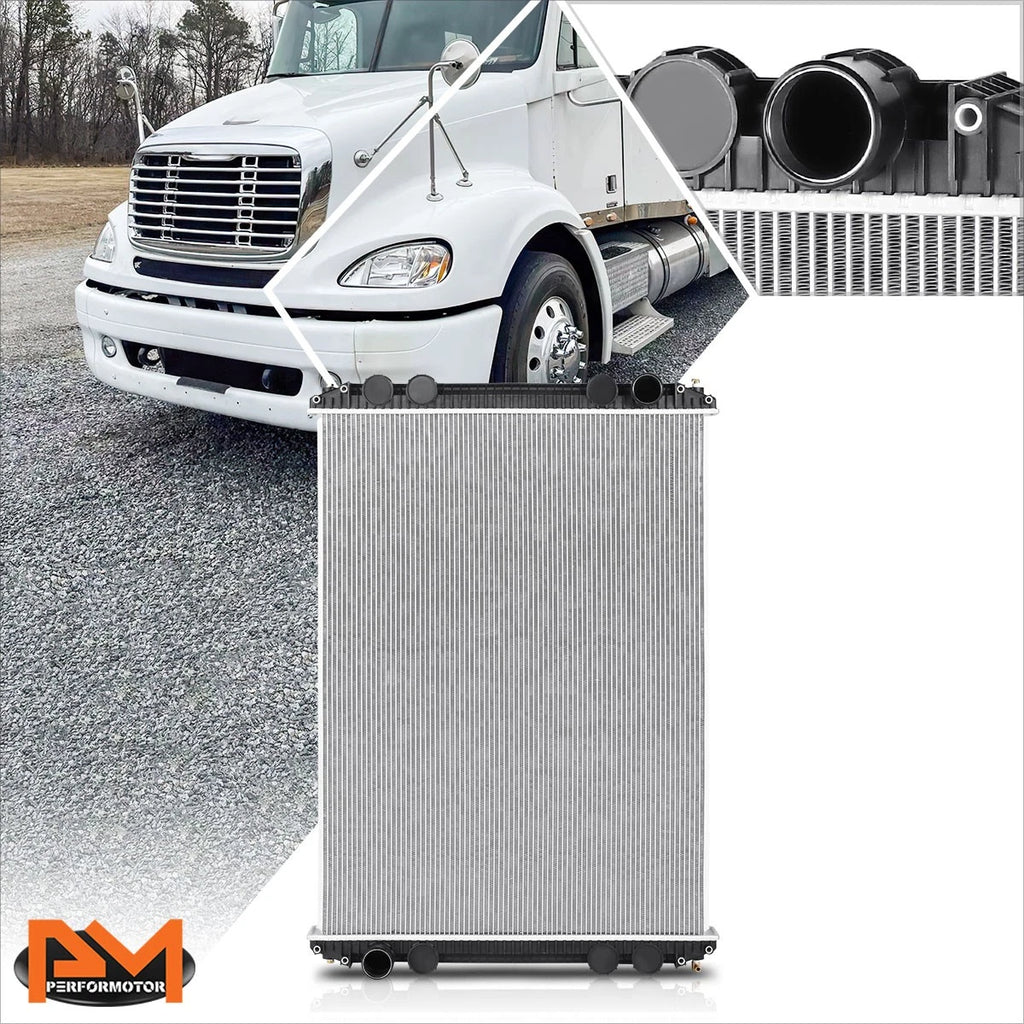 OE Style Aluminum 2-Row Radiator for Freightliner Century Class/Columbia (2003–2007)