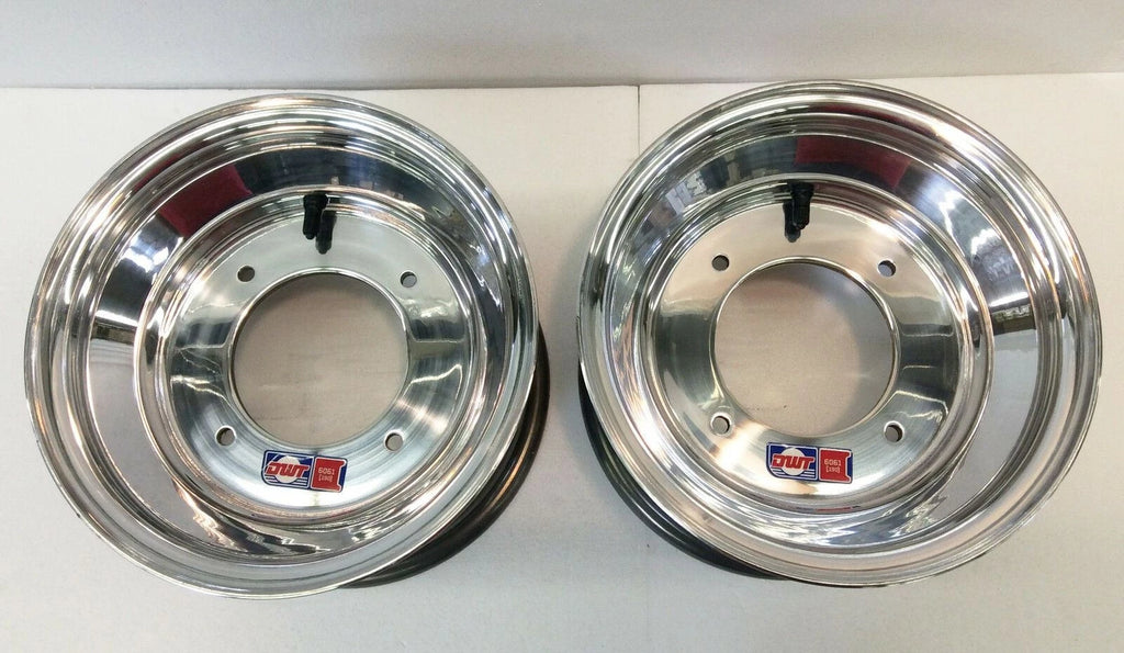 Set of 2 DWT Sport Red Label 11x7 Rear Wheel Rims for Honda TRX 700XX (2008–2014)