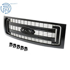 Front Upper Grille for Ford F-150 Regular Cab (2009–2014) Black Textured