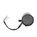 Mini Speedometer Odometer Gauge w/ Indicator Light for Motorcycle (12V)