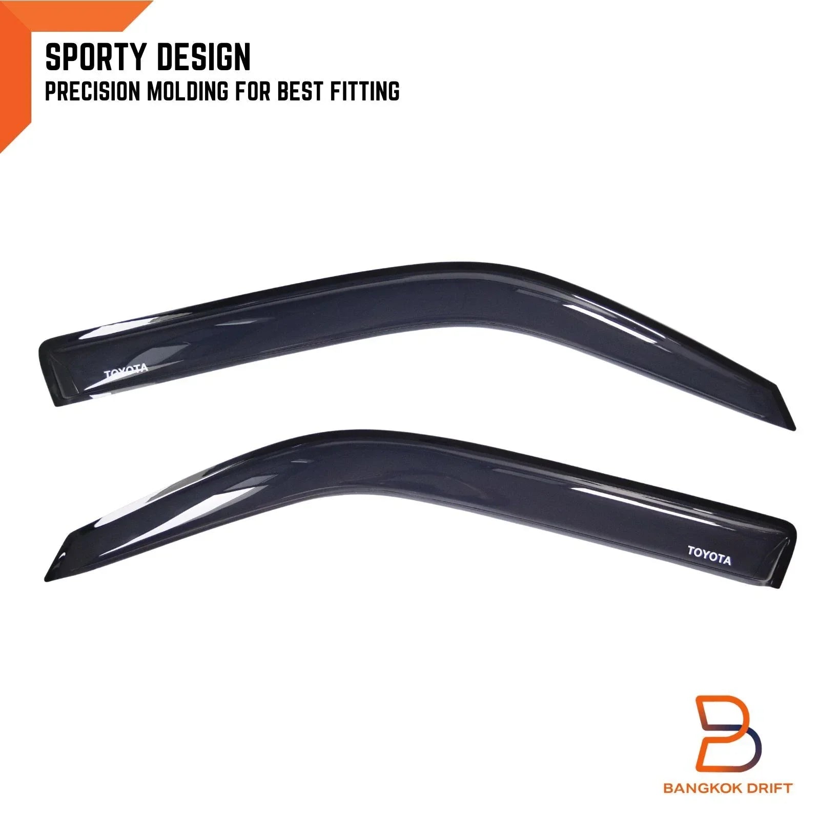 Weather Shield Window Visor Rain Guard for Toyota Hiace H300 (2020-2025)