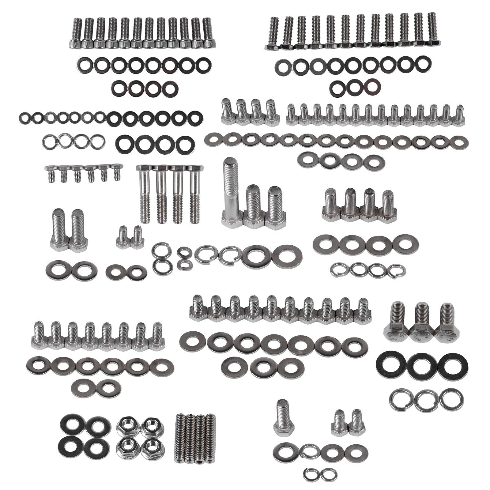 Engine Allen Socket Head Bolts Kit for SBC Chevy 283 (1955-1979)