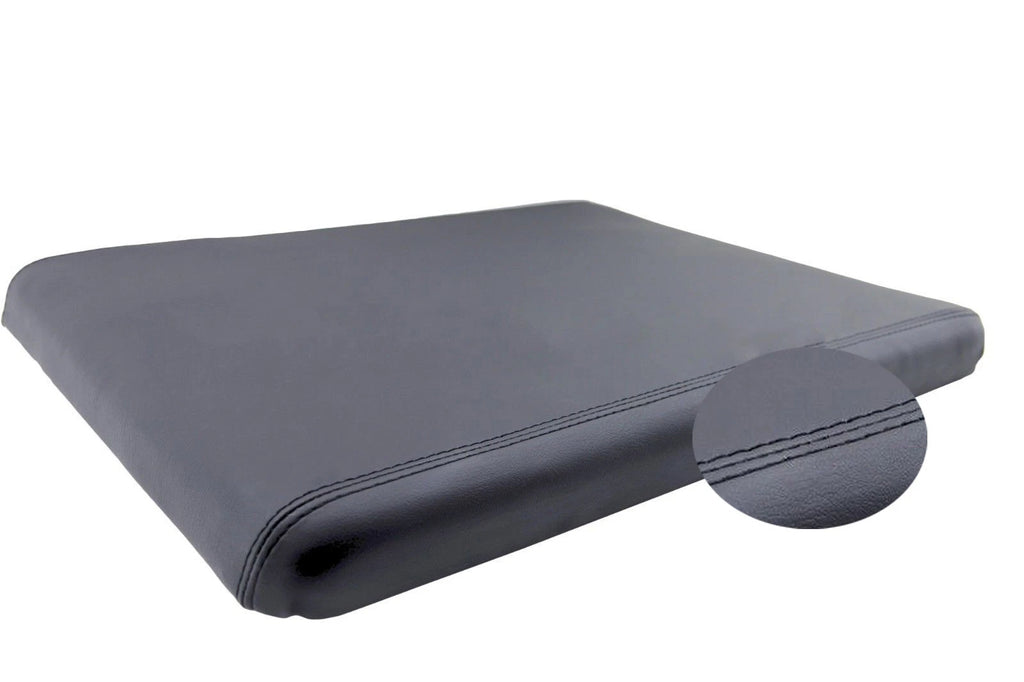 Leather Synthetic Console Armrest Cover for Dodge Ram (1994–2001) Medium Gray