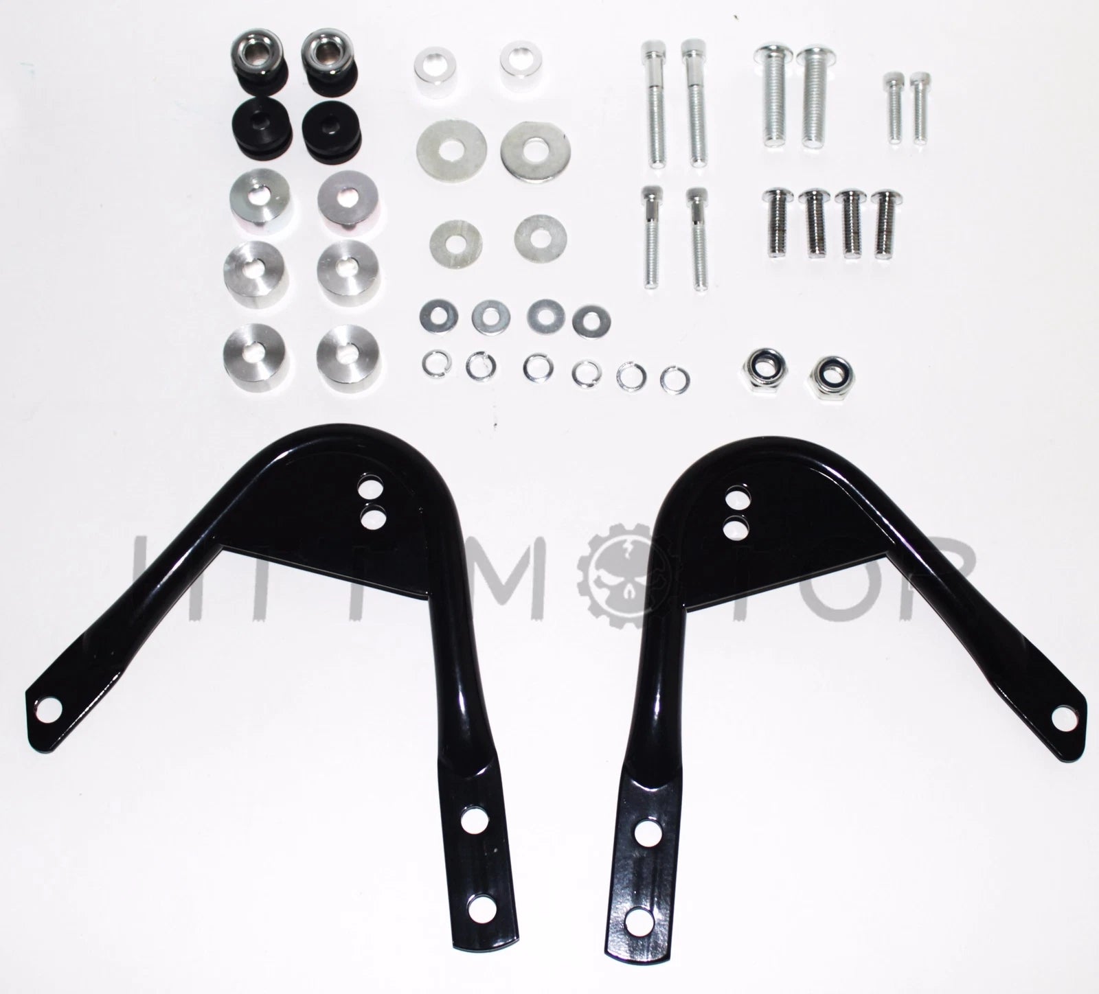 2X Tour Pack PAK Docking Hardware Kit for Harley Davidson Touring (1997–2008)