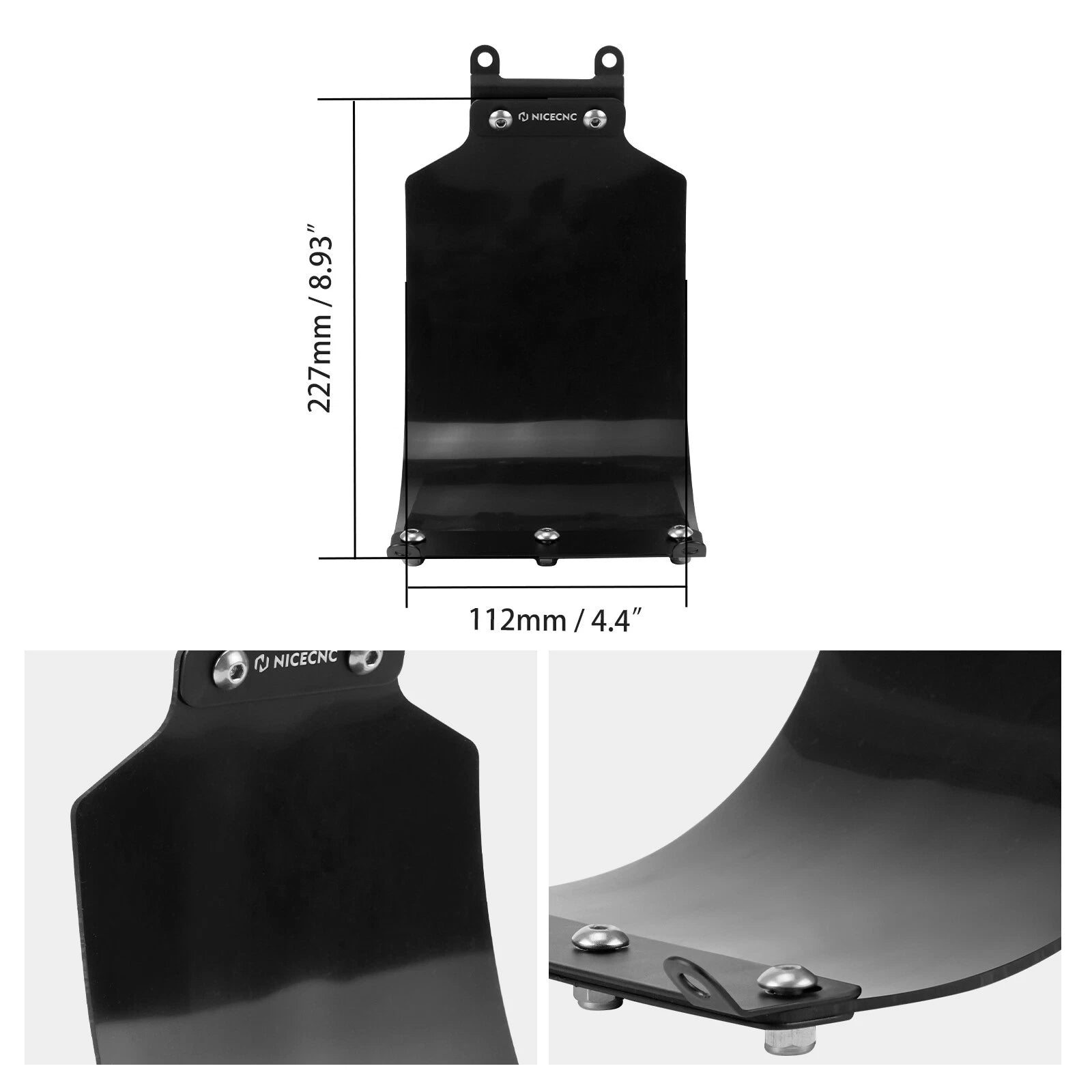Rear Shock Fender Mudguard Cover for Surron Light Bee X/S/L1E (2018–2023)