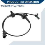 ABS Wheel Speed Sensor No. 22775301 for Cadillac Escalade (2015–2017) Rear