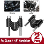 28mm Handlebar Risers Mount Clamps for Motorcycle (Pit Dirt)