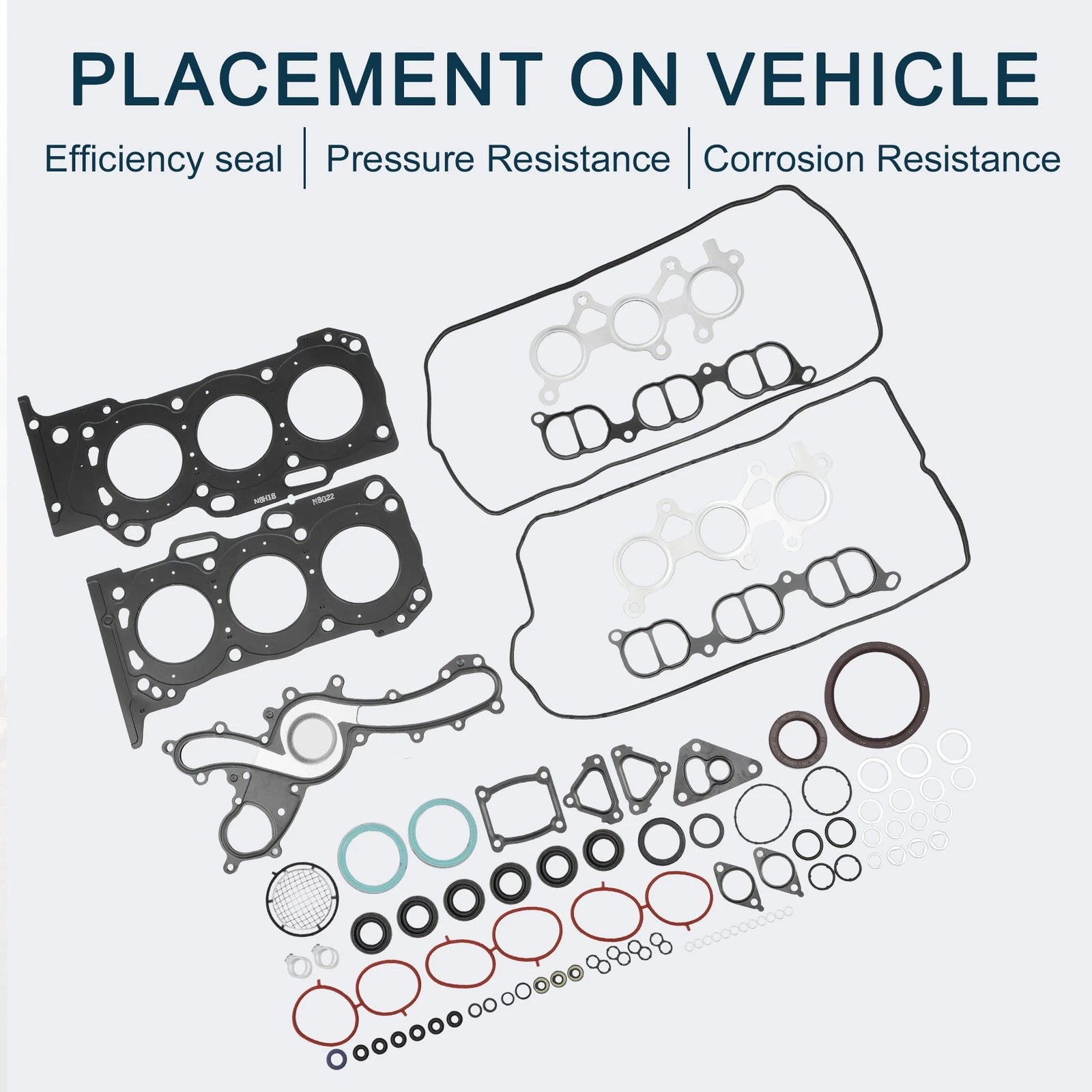 Cylinder Head Gasket Kit No.0411131783 for Toyota 4GR (1 Set)