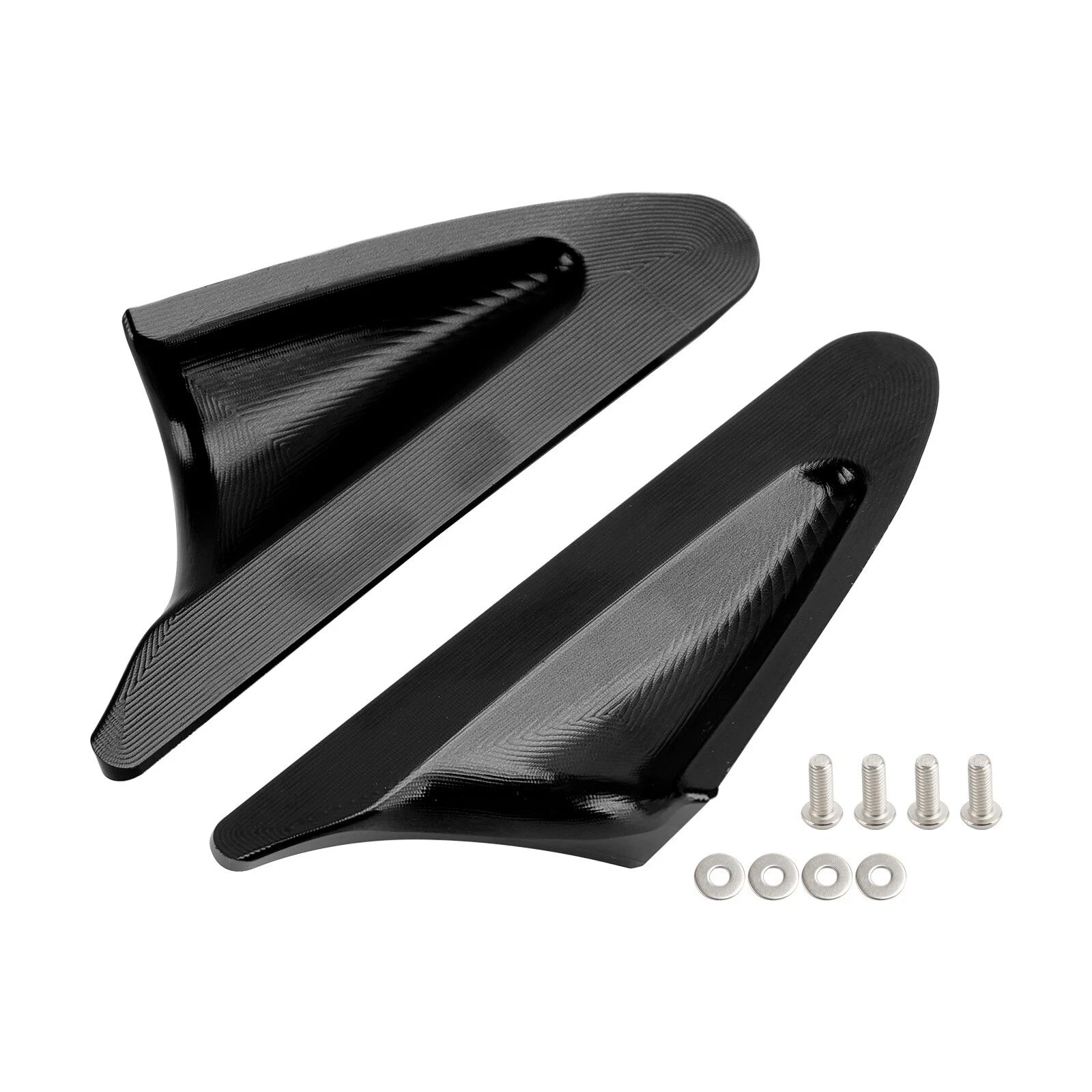 Black Mirror Delete Blanking Block Off Plates for Ducati Panigale 1199 899 (2012–2015)