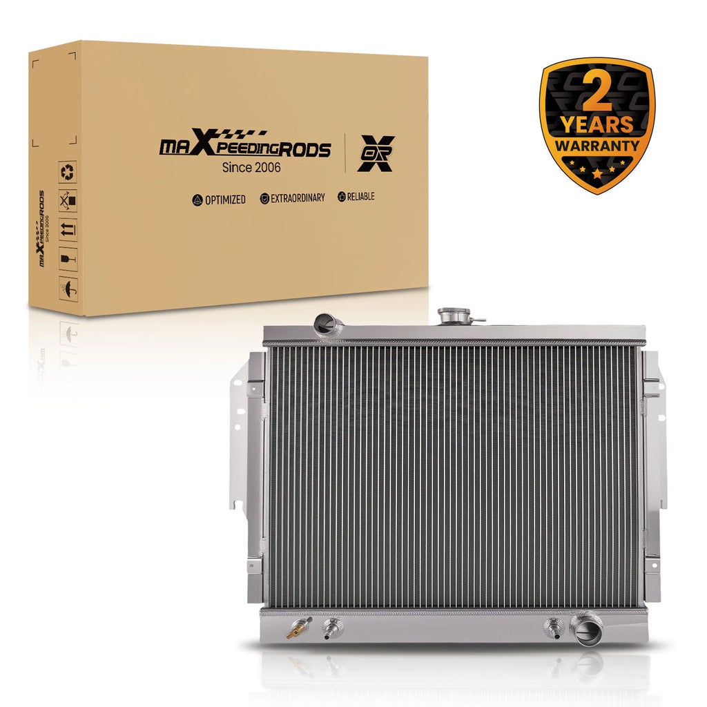 Aluminum Engine Coolant Radiator 3 Row for Dodge Ramcharger (1979–1991)