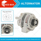 Alternator for Holden Commodore VZ VE V8 Gen4 Gen5 L98 LS2 6.0L 6.2L (2006–2008)