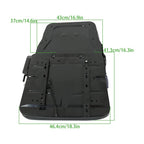 Universal Seat with Adjustable Backrest for Forklift Tractor Mower