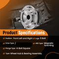 Front Wheel Bearing Hub Assembly for Toyota Tacoma 4WD (2005–2023) 43570-60010 43570-04010