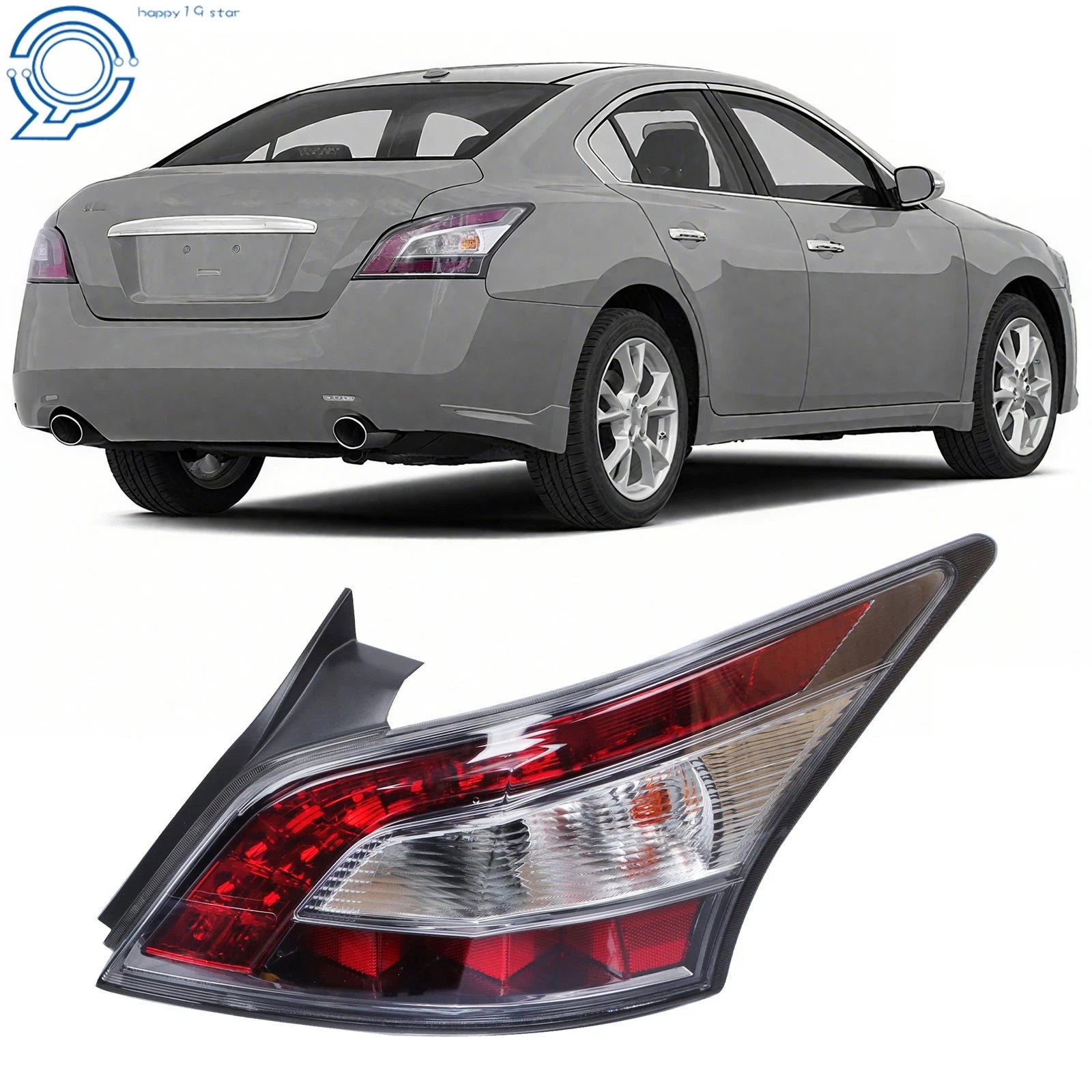 Tail Lights for Nissan Maxima (2012-2014) Halogen Right Passenger