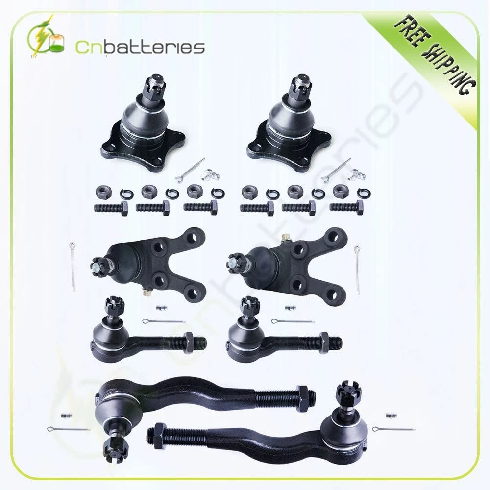 Steering Kit Tie Rod End Lower Upper Ball Joint Set for Mitsubishi Montero (1992–2006)