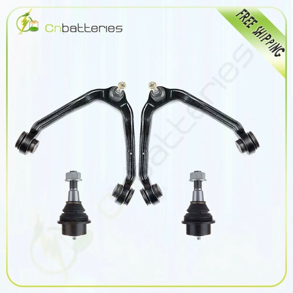 Set of 4 Suspension Control Arm & Ball Joint for Chevrolet Silverado 1500 (1999–2007)