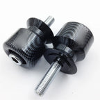 Carbon 10mm Swingarm Spools for Kawasaki Ninja 250R 650R ZX6R ZX9R ZX10R ZX12R ZX14R ZZ