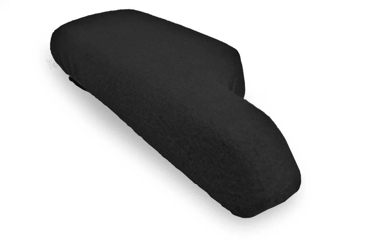 Console Lid Armrest Cover for Honda Fit (2015–2019) Black Fleece