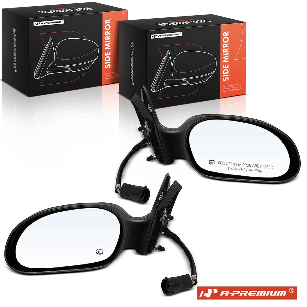 2X Heated Power Mirrors for Ford Taurus (2000–2007) Mercury Sable (2000–2005)