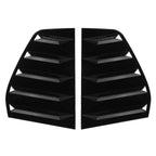 Side Window Louver Shutter Cover Gloss Black for Golf 6 MK6 GTI R (2010–2014)