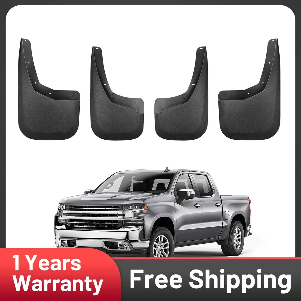 4Pcs Splash Guards Mud Flaps for 2007–2013 Chevy Silverado 1500 (79 chars)