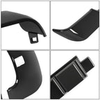 Set of 2 Side Mirror Cover Caps for Chevy Silverado GMC Sierra HD (2020–2023)