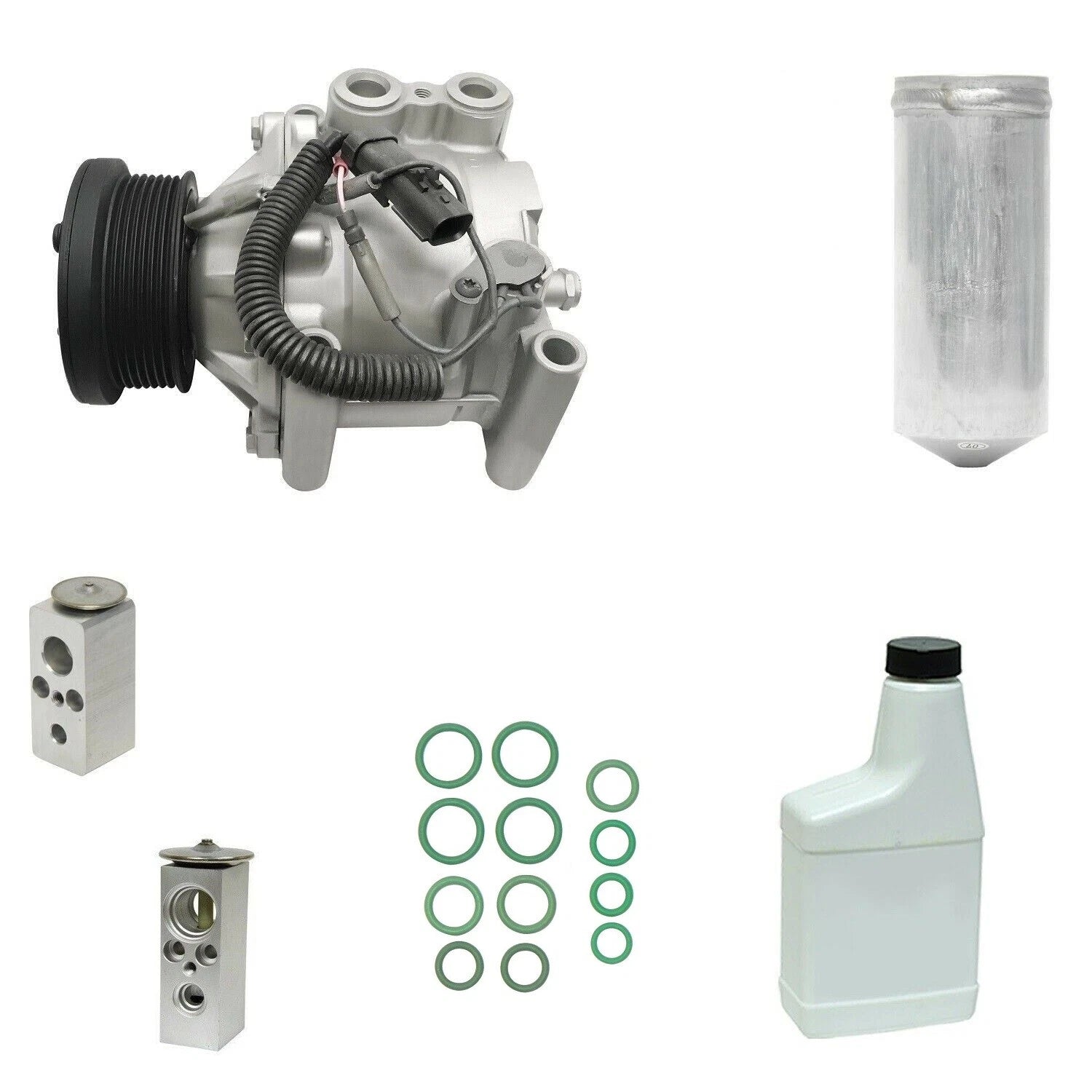 Compressor Kit with Rear for Dodge Ram 1500 2500 3500 Van (1998–2003)