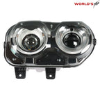 Headlight for Dodge Challenger (2015–2018) Black Housing Clear Lens