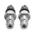 Front Mount Cylinder Bleed Fitting for 3/8" Compression 9/16"-24