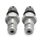 Front Mount Cylinder Bleed Fitting for 3/8" Compression 9/16"-24