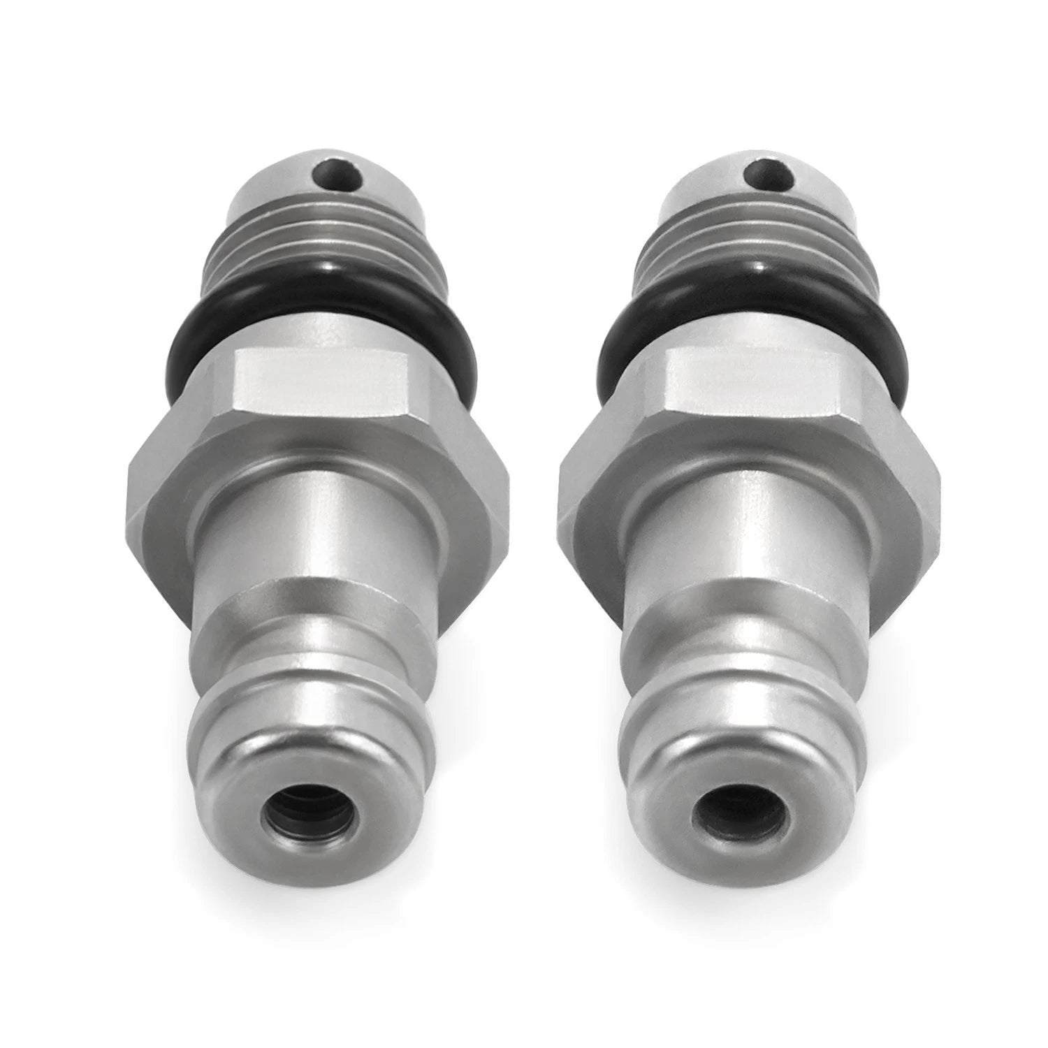 Front Mount Cylinder Bleed Fitting for 3/8" Compression 9/16"-24