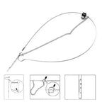 Adjustable Engine Oil Dipstick Gauge Tool for Audi A6 A5 A4 (3.2L 4.2L) T40178