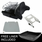 Chopped Trunk Backrest Luggage Mount Plate for Harley Touring FLHT (2014–2026)