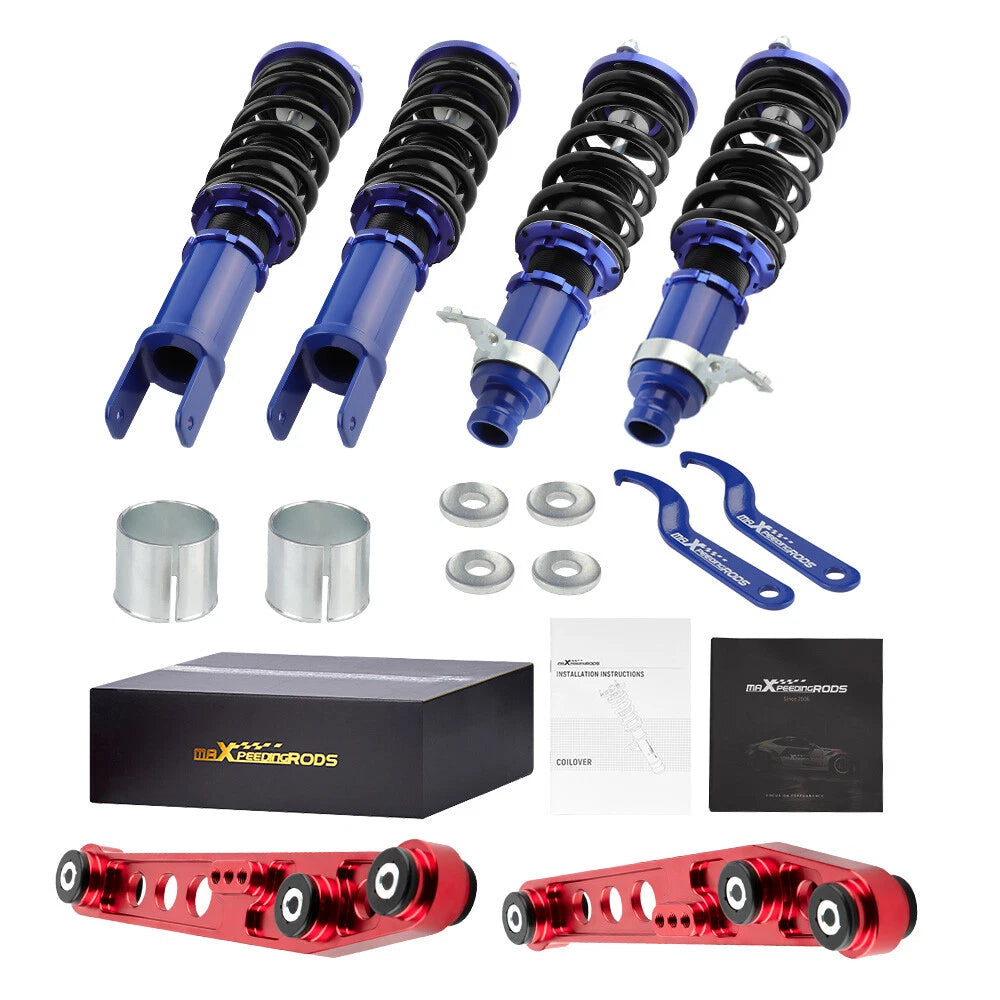 Coilover Kit + Rear Lower Control Arms for Honda Civic/Integra (1990-1995)