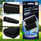 2X Clip On Air Freshener for Tesla Model 3 & Y (Long Last, Black Squash Scent)