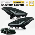 HID/Xenon Headlight Set for Chevy Corvette (2014–2019) w/Bulb & Ballast