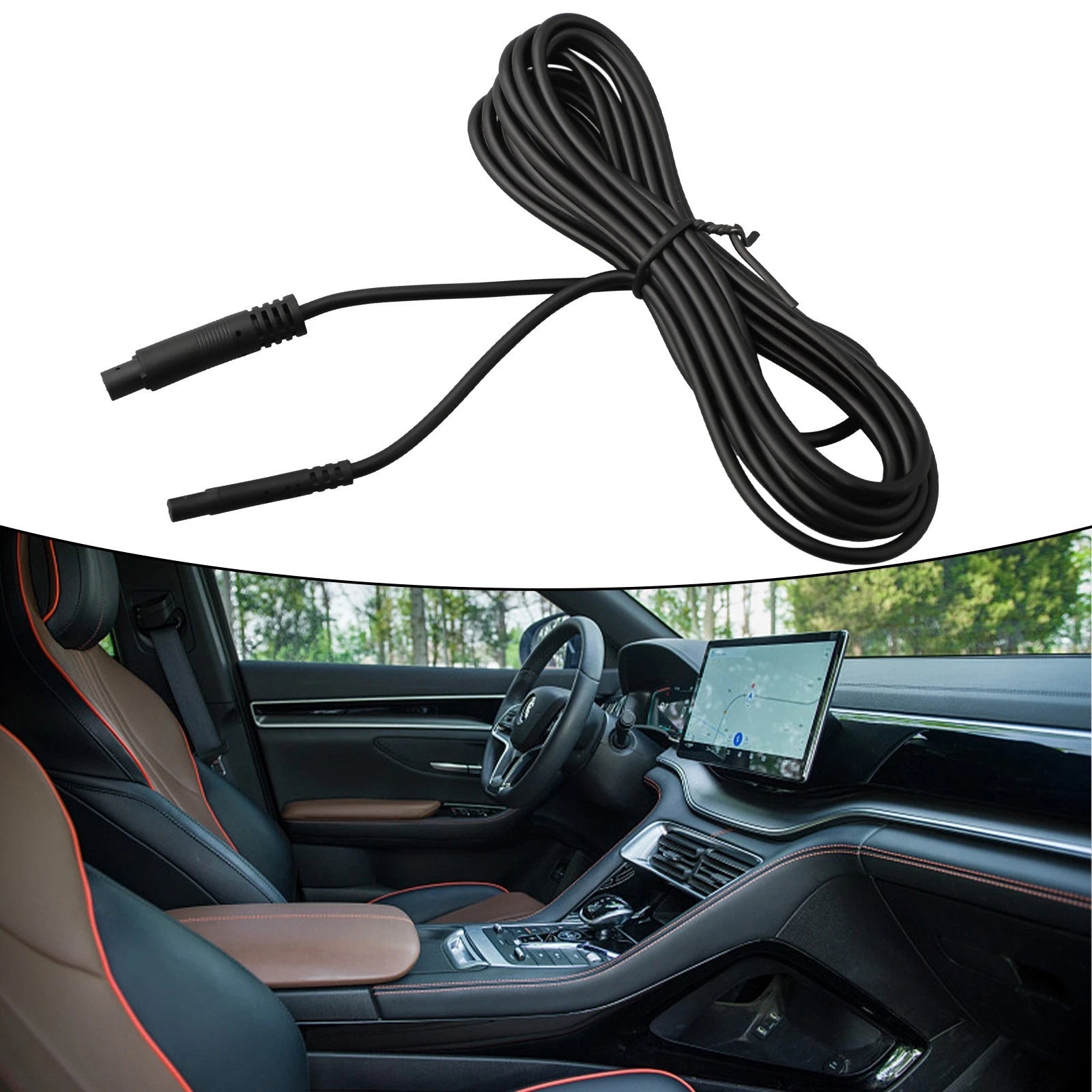 4-Pin Extension Cord for Black Parking Camera (2010–2023)