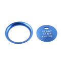 Blue Engine Start Push Button Cover Ring Trim for Mazda 3 6 CX-5 (2004-2023)
