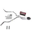 Dual Exhaust Pipe for F150 (2007-2013) - Flowmaster Super 10, Corner Exit