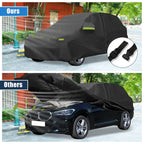 Waterproof Car Cover with Zipper for BMW X1 (2009-2023) Black