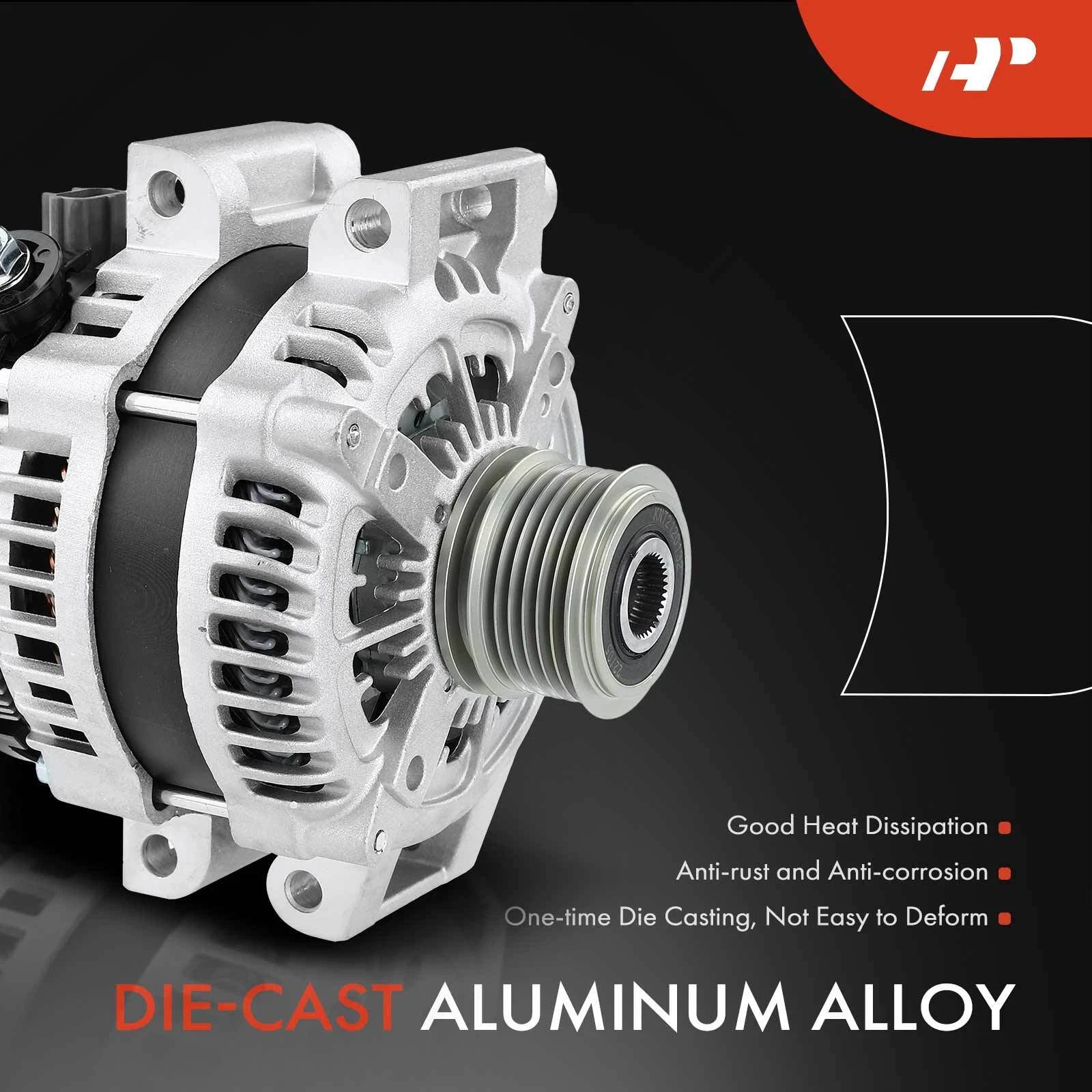 Alternator for Jeep Grand Cherokee (2014–2018) 3.0L 220A 12V