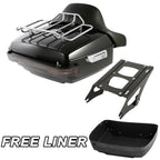 King Trunk Pad with LED Tail Light for Harley Street Glide (2014–2025)