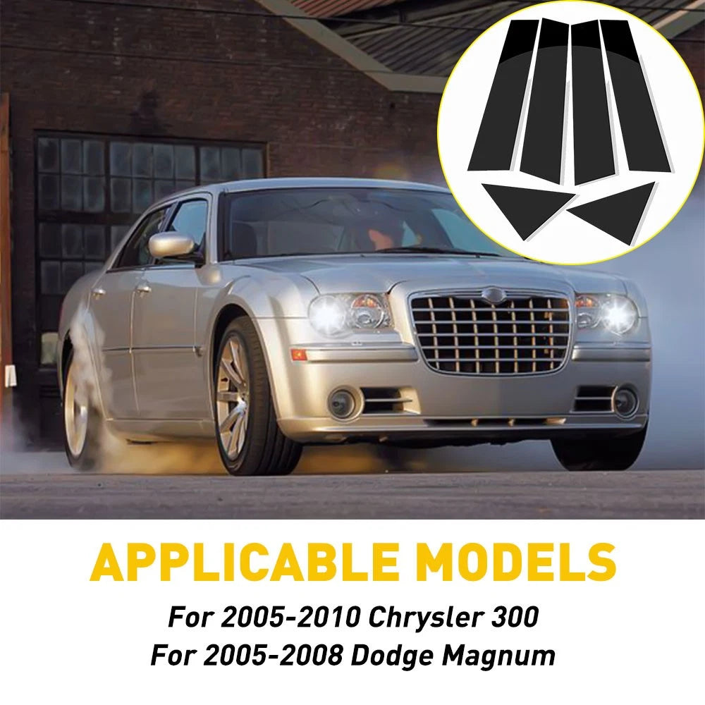 Door Pillar Trim for Chrysler 300C/300 Magnum (2005–2010)