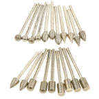 20pcs Stone Carving Set Grinding Heads for Rotary Tool Accessories