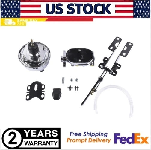 7inch Power Brake Booster Master Conversion Kit for Ford Torino Ranchero (1966-1973)