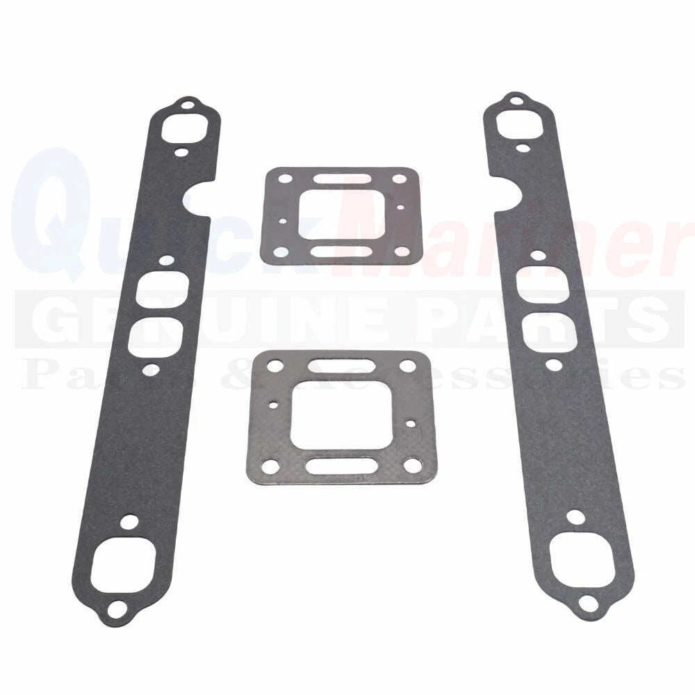 Exhaust Manifold Gasket Kit for Mercruiser 5.0L 5.7L V8 (27-863724, 33395)
