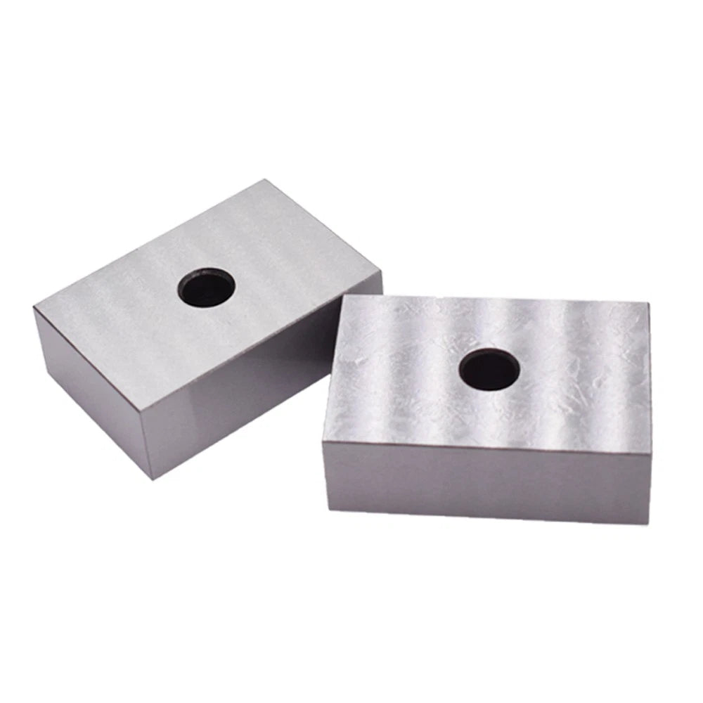Set of 2 RC 55-62 1-2-3 Blocks for Precision Machining (Hardened Steel)